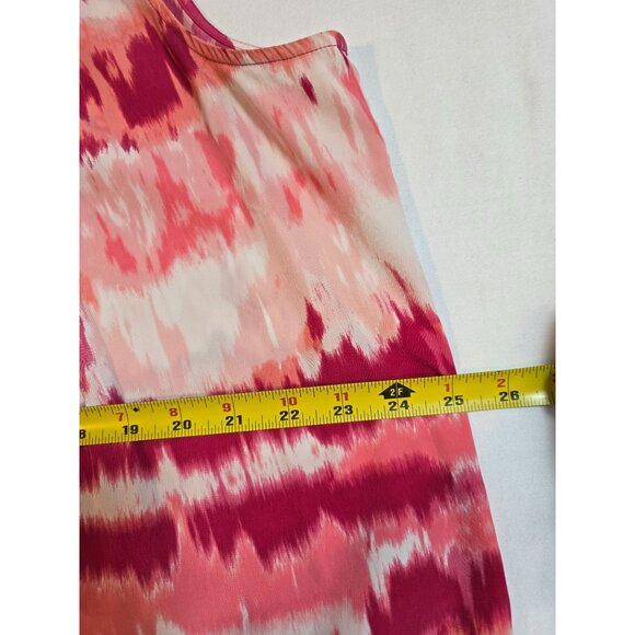 Chicos Sleeveless Tie-Dye Print Tank top Polyester Size 4 Lightweight Size 2X - Picture 9 of 11
